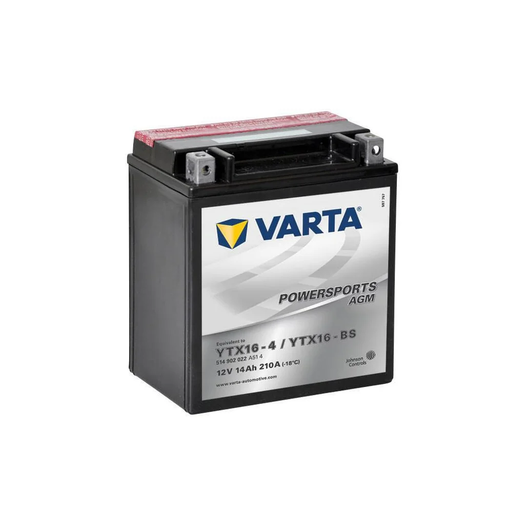 [AMAT2-155301] Baterie 12V 14Ah 210A AGM Powersports VARTA 514902021I314PS