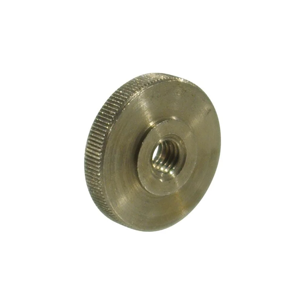 [AMAT2-143598] Piuliță plată cu striații M6, neagră 4676B
