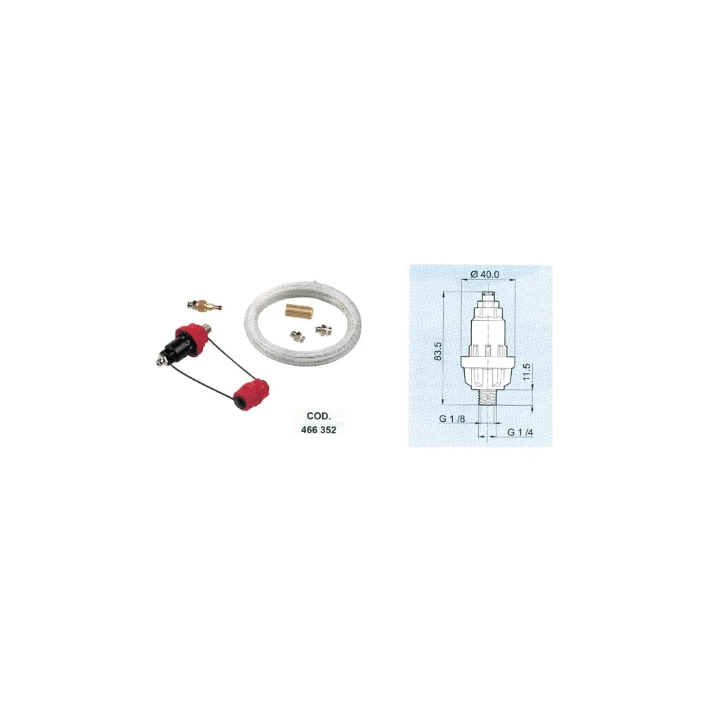 [AMAT2-143826] Set manometru 1/4" 466352
