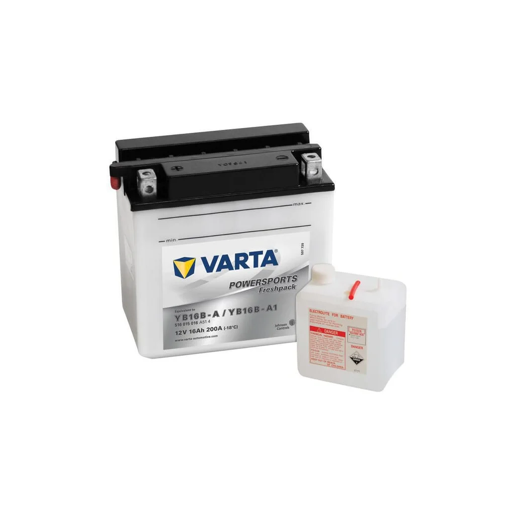 [AMAT2-156692] Baterie 12V 16Ah 200A Powersports Freshpack VARTA 516015020I314PS