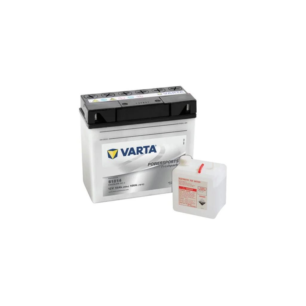 [AMAT2-157189] Baterie 12V 18Ah 100A Powersports Freshpack VARTA 518014010I314PS