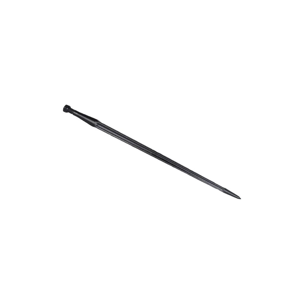 [AMAT2-157317] Dinte încărcător drept profil stea 36x815mm piuliță M22x1,5mm vârf ascuțit negru 5192FT1N1