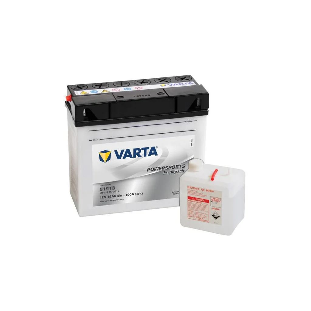 [AMAT2-157404] Baterie 12V 19Ah 170A Powersports Freshpack VARTA 519013010I314PS