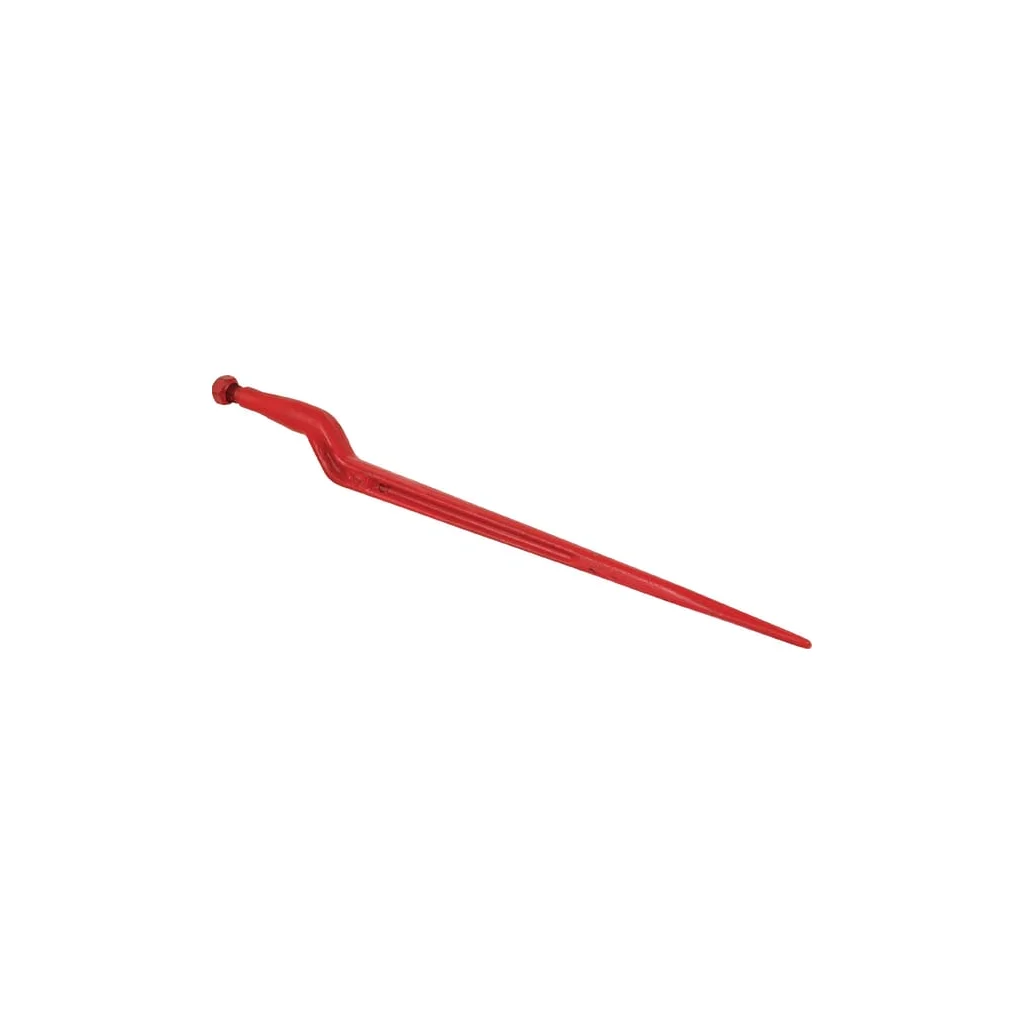 [AMAT2-157488] Dinte încărcător curbat  60mm profil T dublu 36x810mm piuliță M22x1,5mm vârf ascuțit roșu gopart 519381022