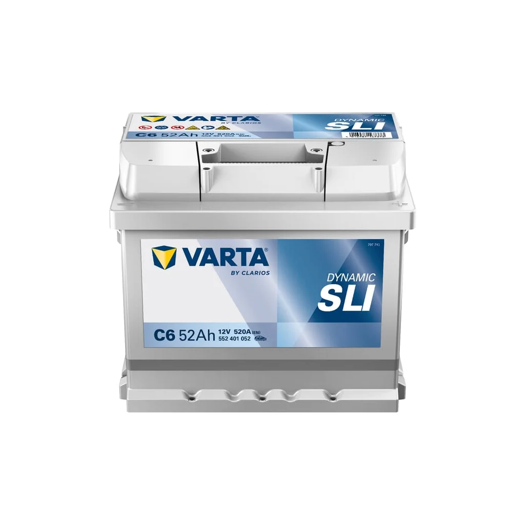 [AMAT2-161209] Baterie 12V 52Ah 520A Silver Dynamic VARTA 5524010523162