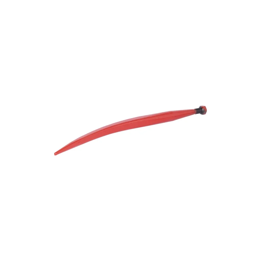 [AMAT2-157882] Dinte încărcător curbat profil pătrat 35,5x585mm piuliță M20x1,5mm vârf ascuțit roșu 519360021