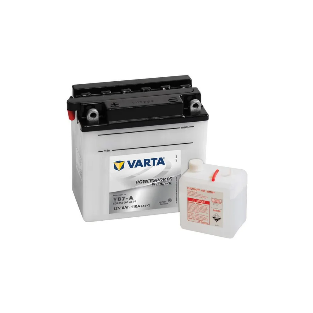 [AMAT2-152205] Baterie 12V 8Ah 110A Powersports Freshpack VARTA 508013011I314PS