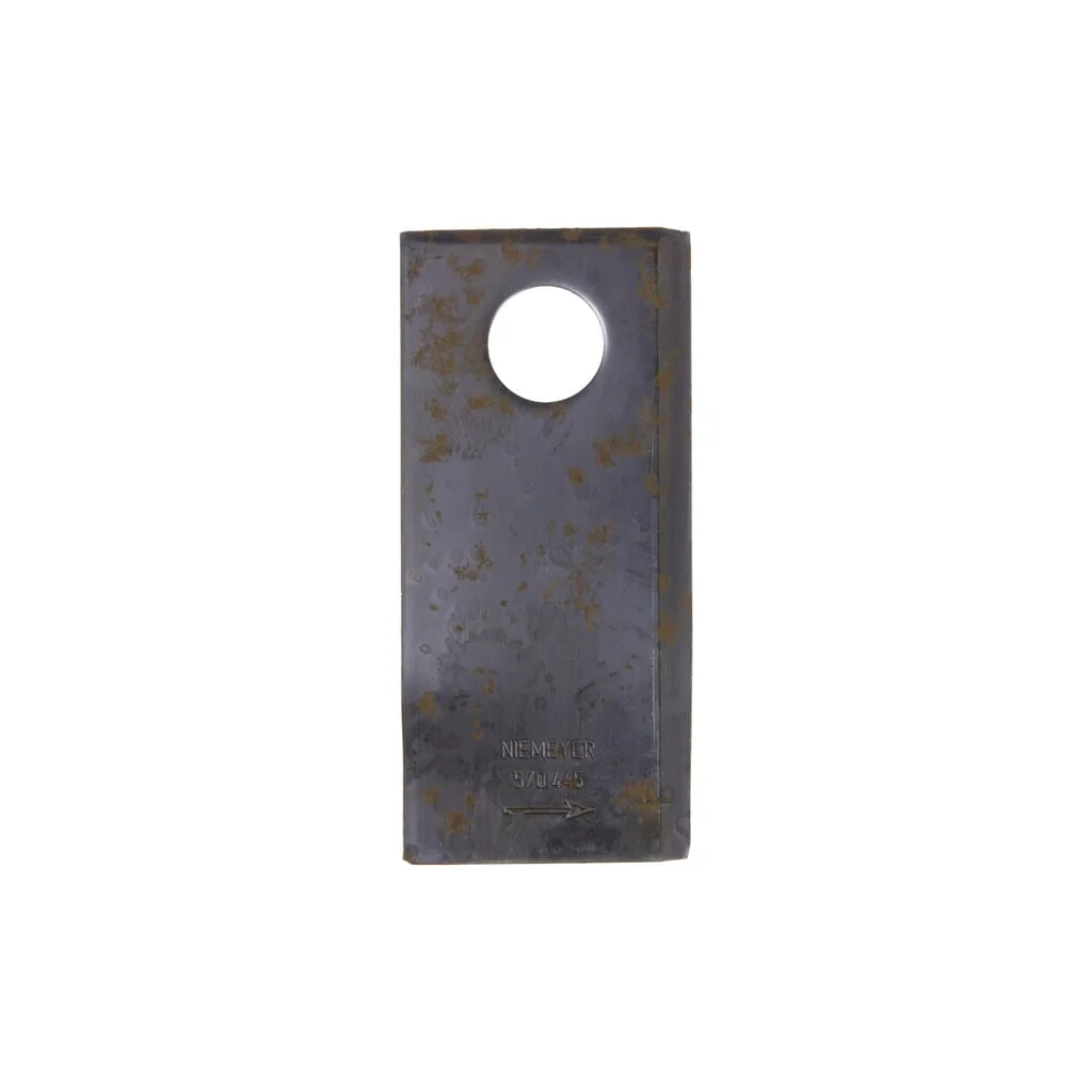 [AMAT2-165045] Lamă cositoare stânga 106x48x4mm orificiu 19mm pachet 25 buc. potrivită pentru Niemeyer 570445