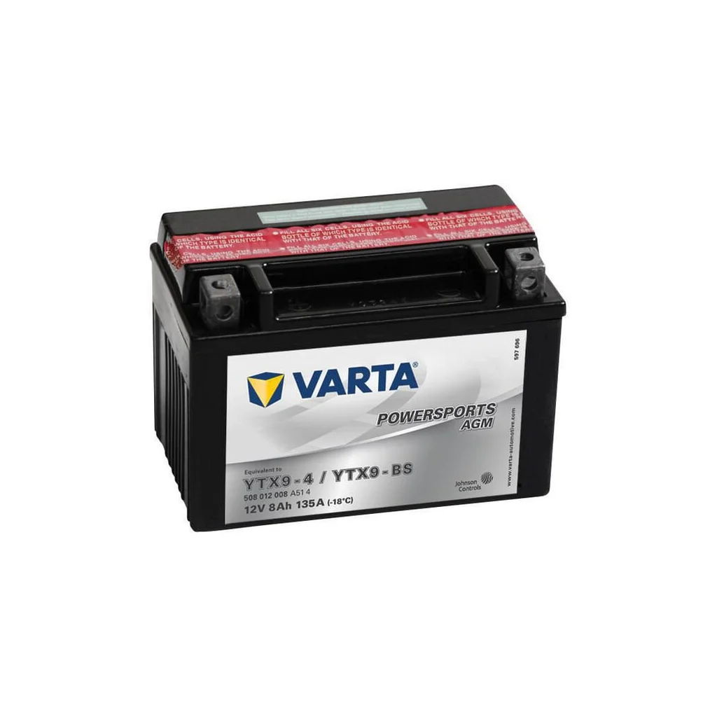 [AMAT2-152479] Baterie 12V 8Ah 135A AGM Powersports VARTA 508012014I314PS
