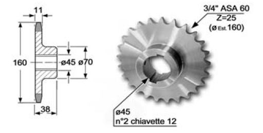 [AMAT1-24383] Pinion Org Z-25