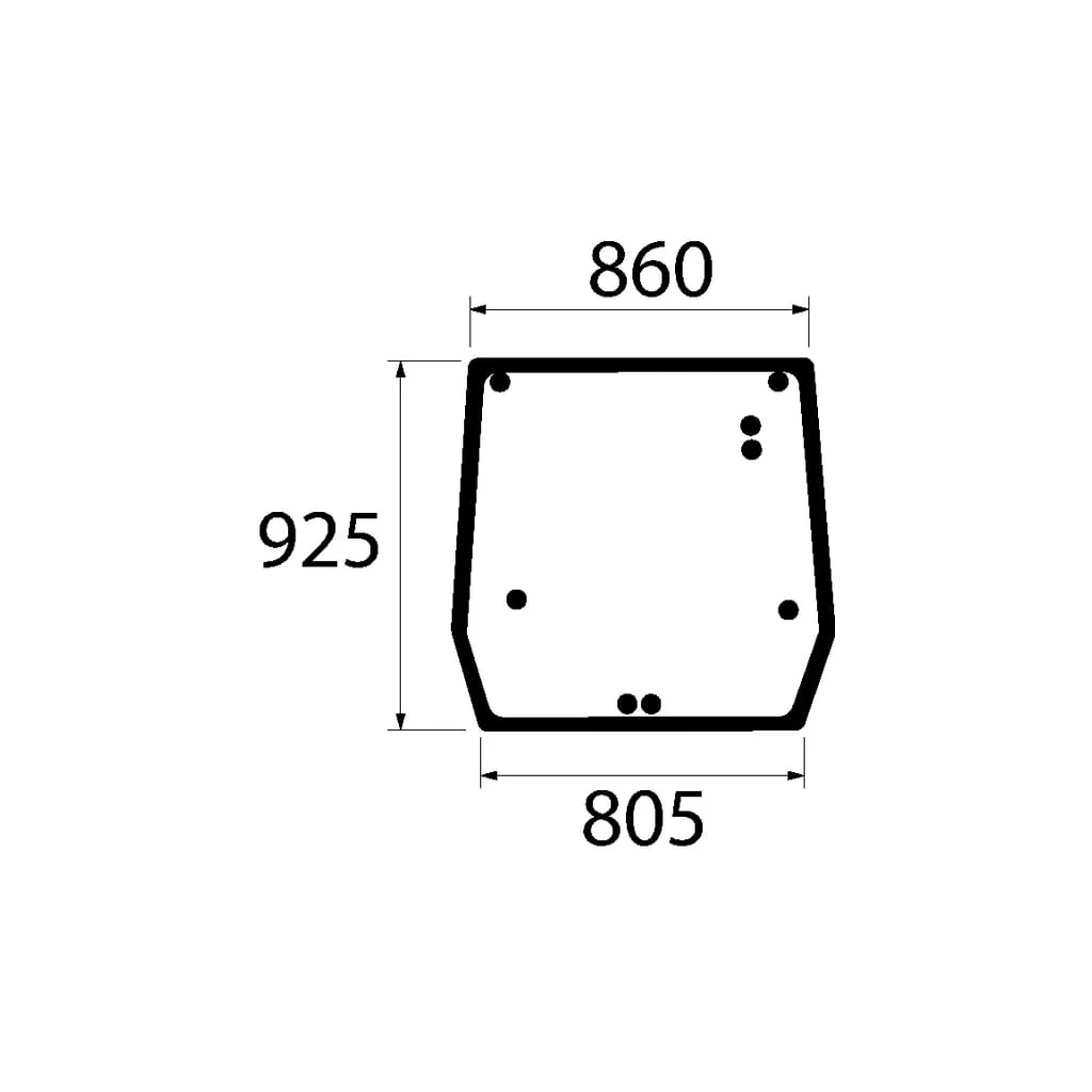 [AMAT2-152954] Geam spate superior 5089562N