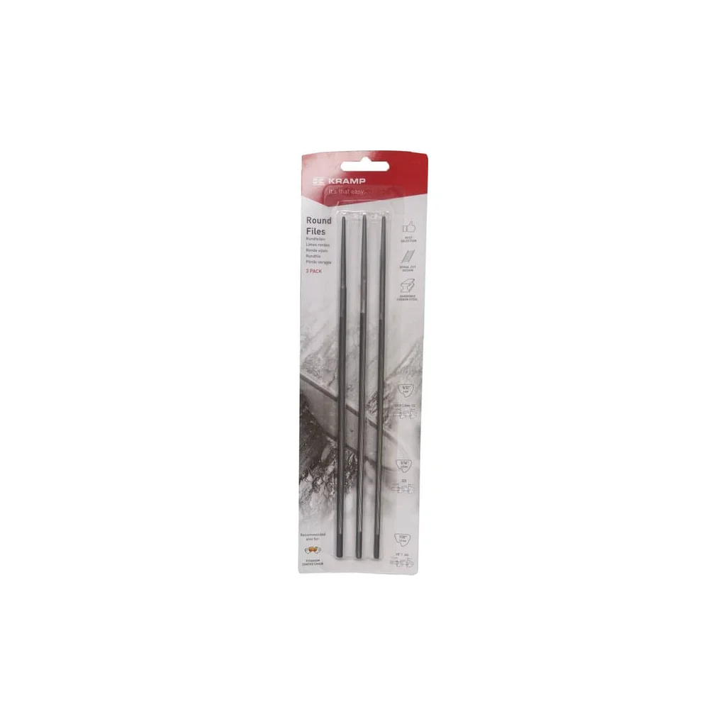 [AMAT2-159394] Set de pile pentru motofierăstrău 5/32"3/16"7/32", 4/4.8/5mm rotunde, ambalaj tip blister, (3x în total) 5323167323FKR