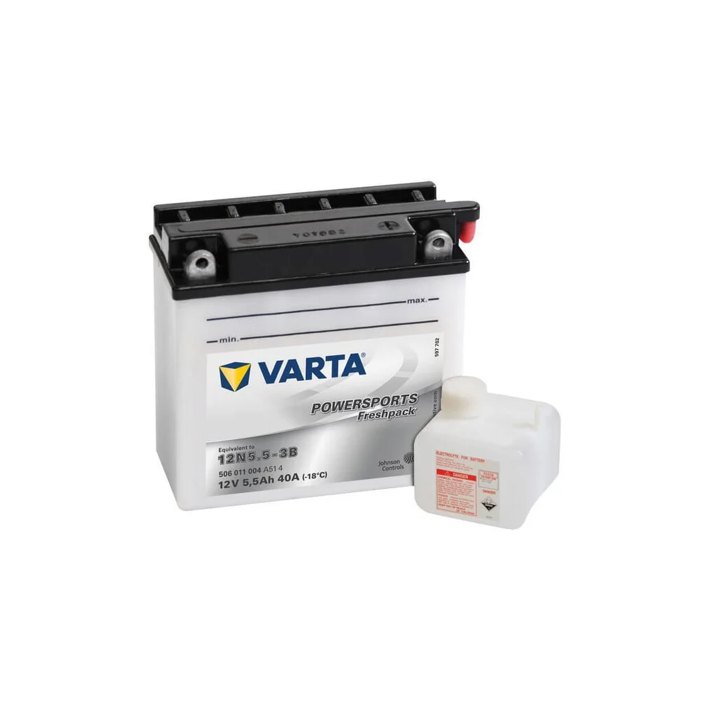 [AMAT2-153130] Baterie 12V 5.5Ah 55A Powersports Freshpack VARTA 506011006I314PS