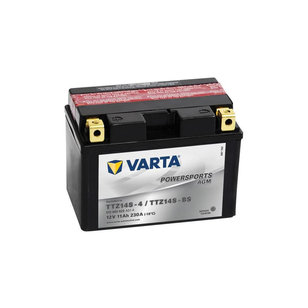 [AMAT2-153605] Baterie 12V 11Ah 230A AGM Powersports VARTA 511902023I314PS