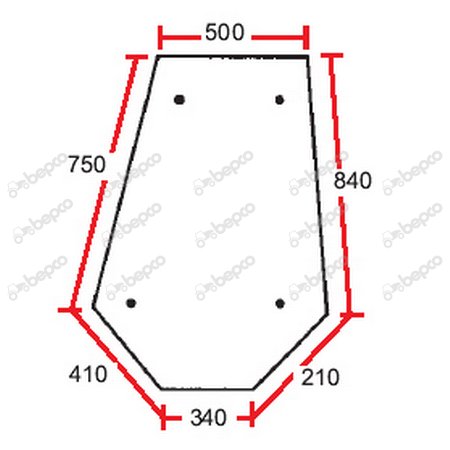 [AMAT1-24792] Geam usa 3301841M3