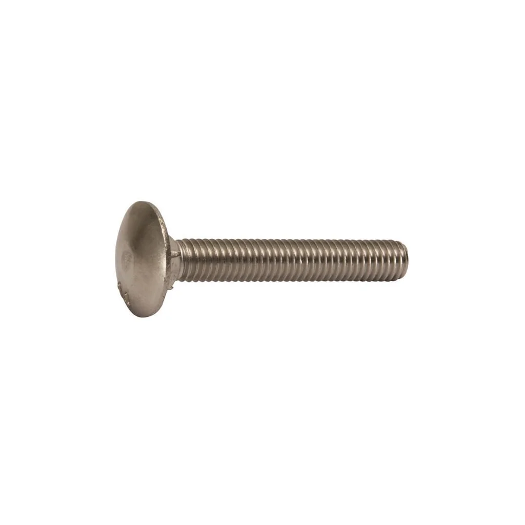 [AMAT2-173083] Șurub cap bombat torbant DIN603 M10x80mm oțel inoxidabil Kramp 6031080RVSA4