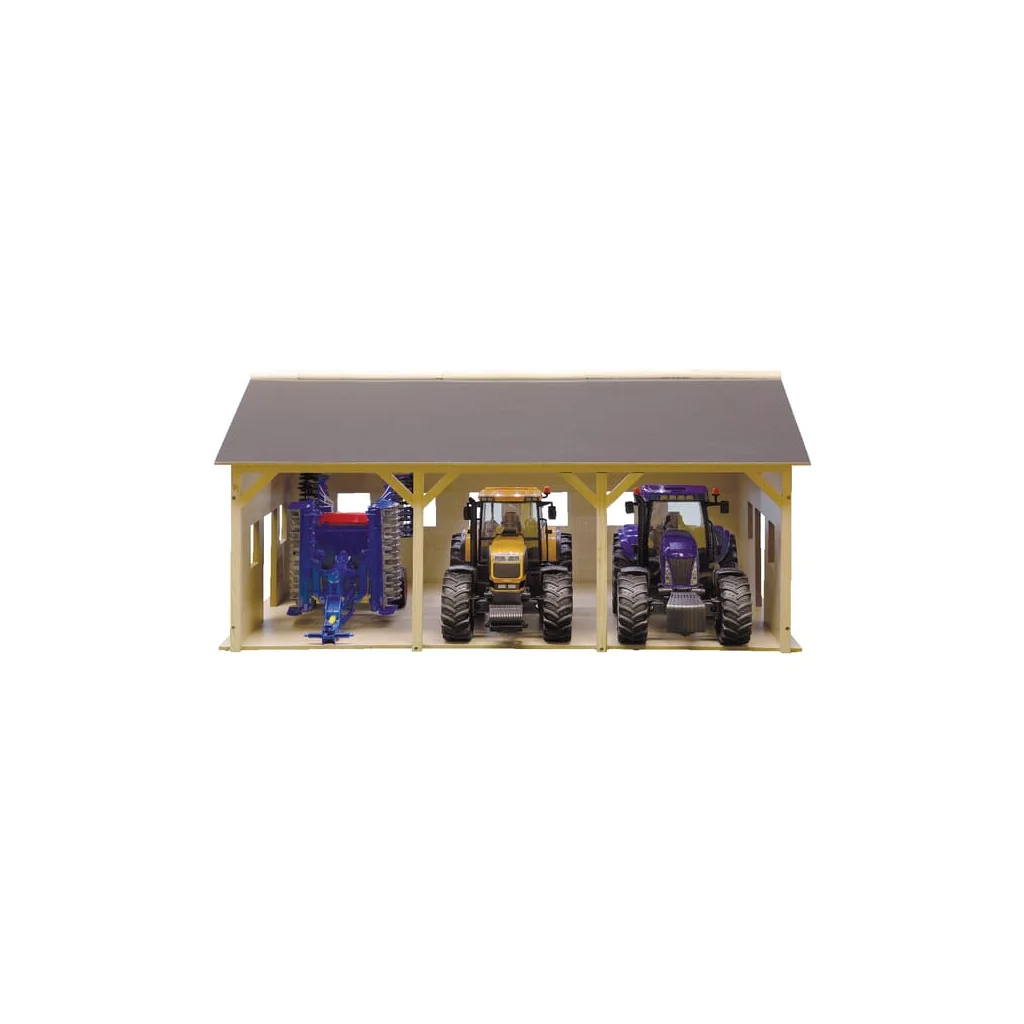 [AMAT2-173547] Șopron 3 tractoare, lemn 610340