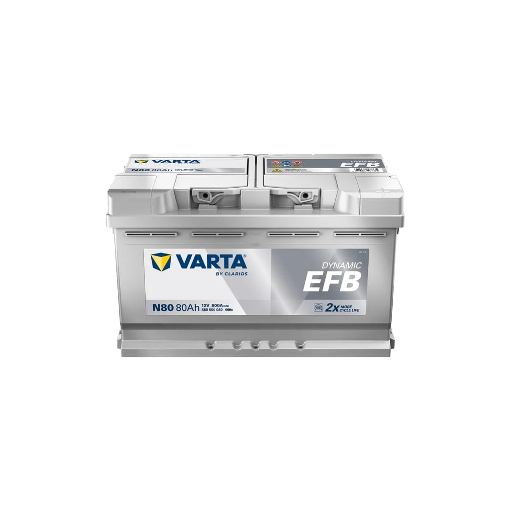 [AMAT2-167562] Baterie 12V 80Ah 800A N80 VARTA Dynamic EFB 580500080