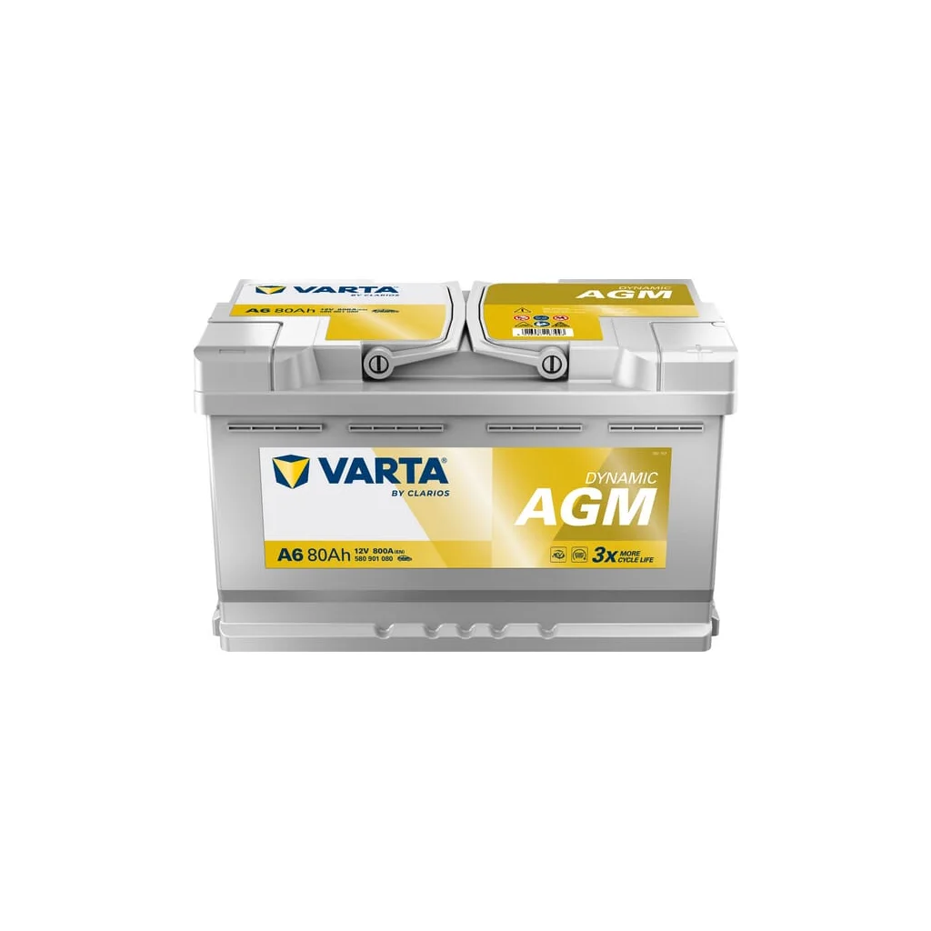 [AMAT2-167942] Baterie 12V 80Ah 800A A6 VARTA Dynamic AGM 580901080