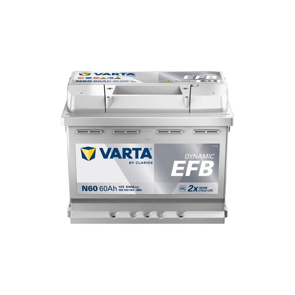 [AMAT2-163806] Baterie 12V 60Ah 640A N60 VARTA Dynamic EFB 560500064