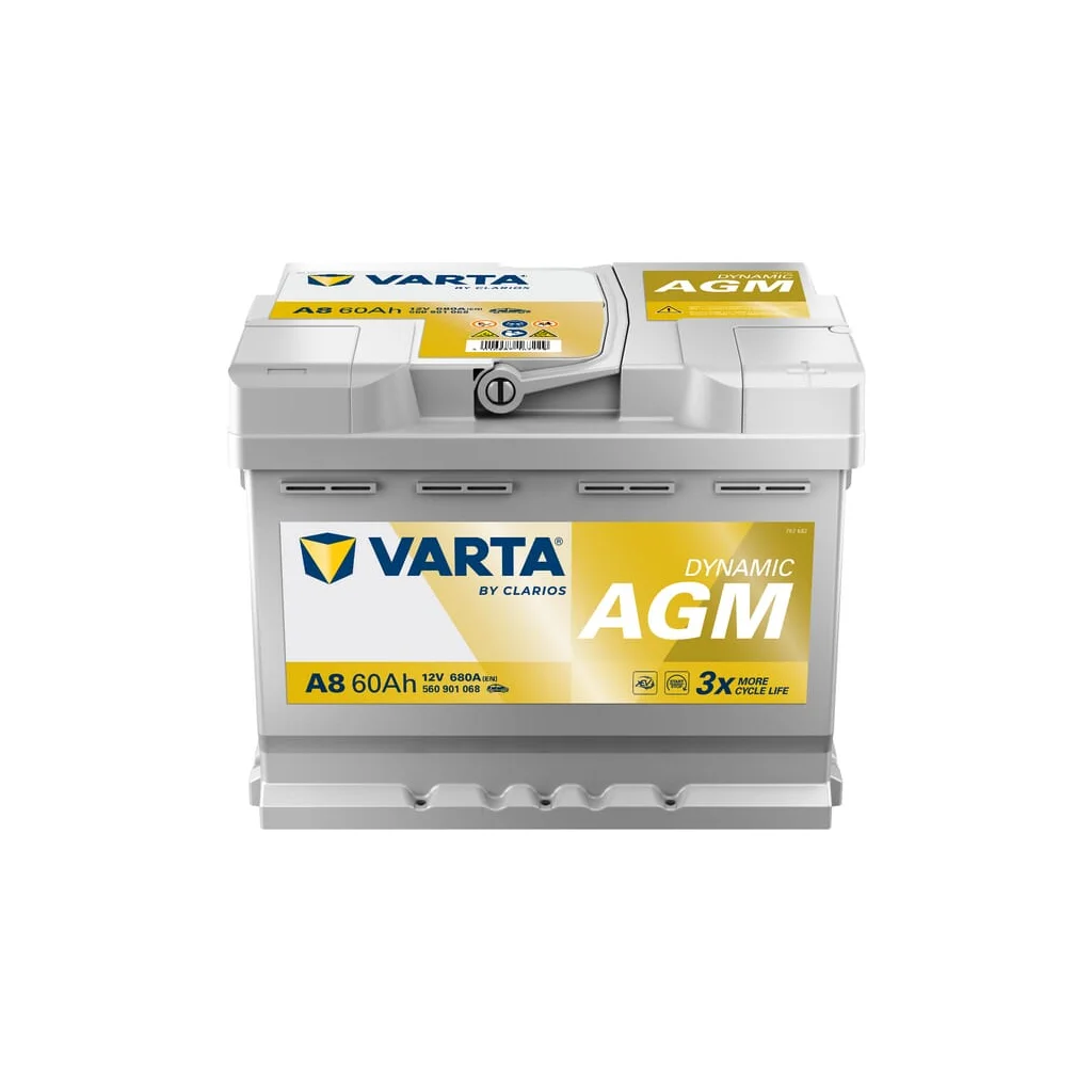 [AMAT2-163848] Baterie 12V 60Ah 680A A8 VARTA Dynamic AGM 560901068
