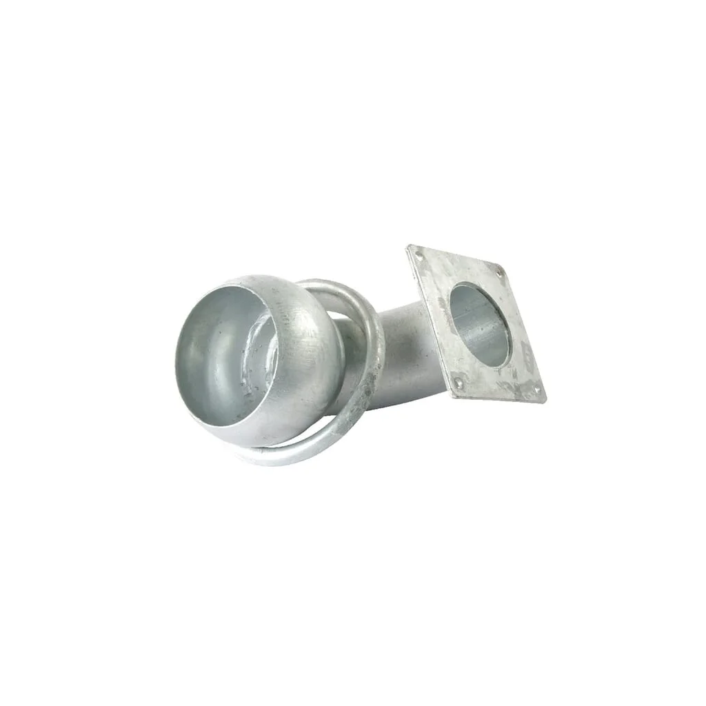 [AMAT2-174648] Cuplă tip Bazzoli D tată 6" cu flanșă pătrată cot 90° și 4 șuruburi 6123090Z