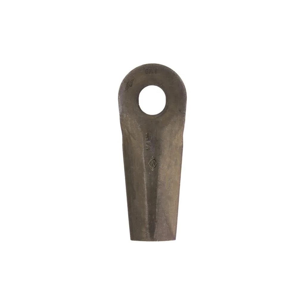 [AMAT2-164159] Lamă cositoare stânga/dreapta 129x50x4mm orificiu 20,5x18,5mm oval pachet 25 buc. potrivită pentru Kuhn/John Deere 56450000