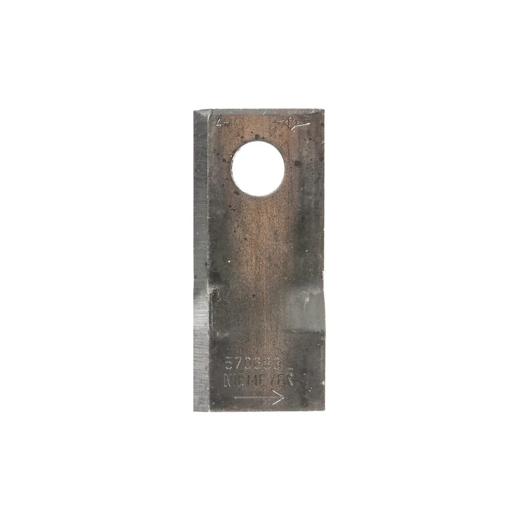 [AMAT2-164230] Lamă cositoare stânga 107x48x4mm orificiu 19mm pachet 25 buc. potrivită pentru Niemeyer 570683