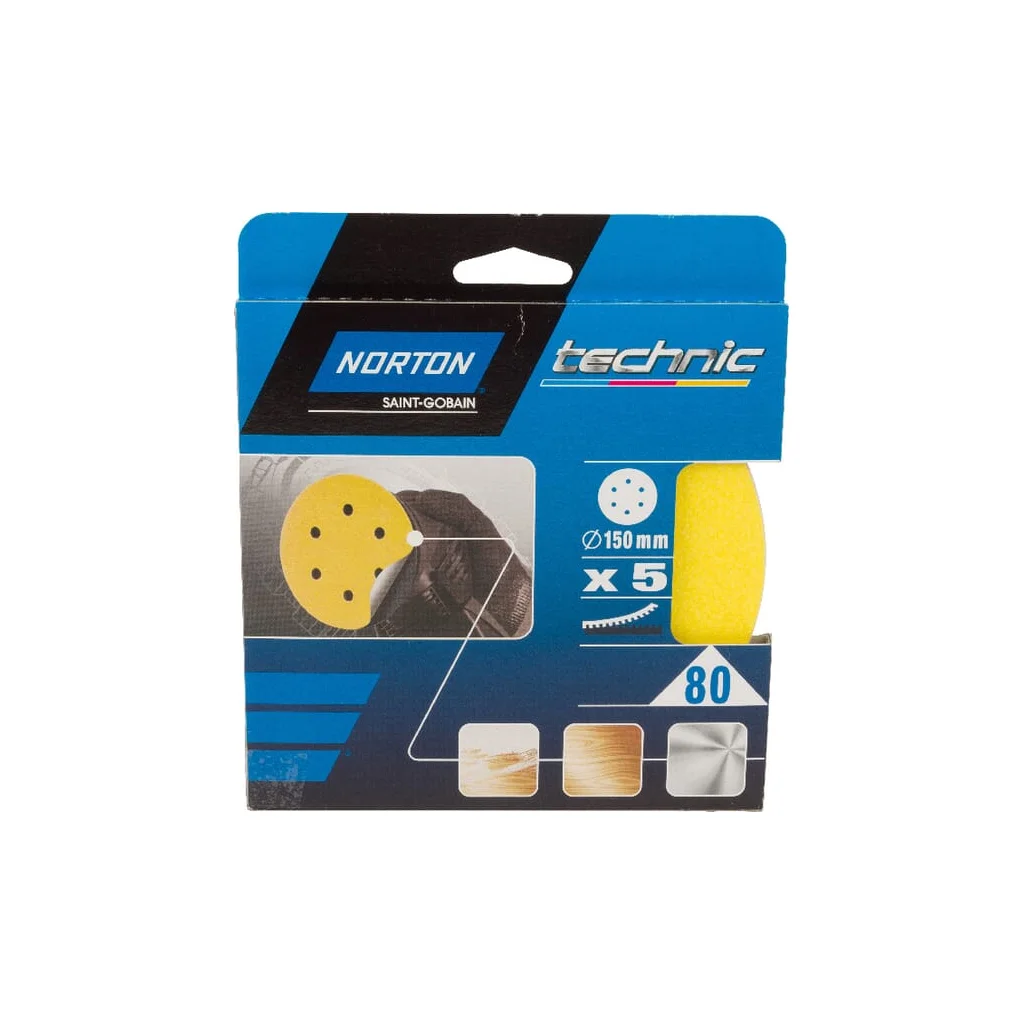 [AMAT2-180652] Hârtie abrazivă 150mm G80 5 buc. 66261139297