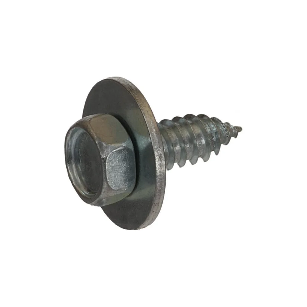 [AMAT2-181147] Șurub pentru tablă autofiletant cap hexagonal cu șaibă DIN6901 4,8x22mm oțel zincat Kramp 69014822P100