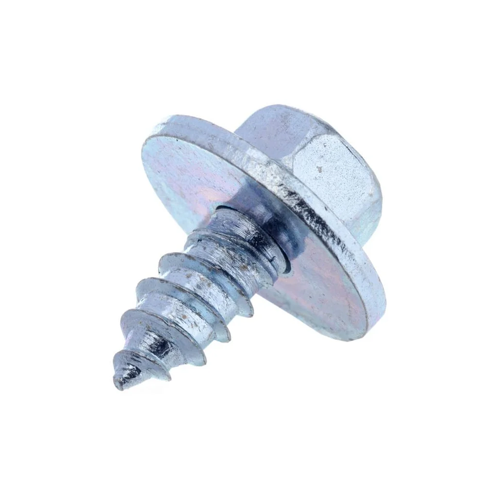 [AMAT2-181161] Șurub pentru tablă autofiletant cap hexagonal cu șaibă DIN6901 5,5x13mm oțel zincat Kramp 69015513P100
