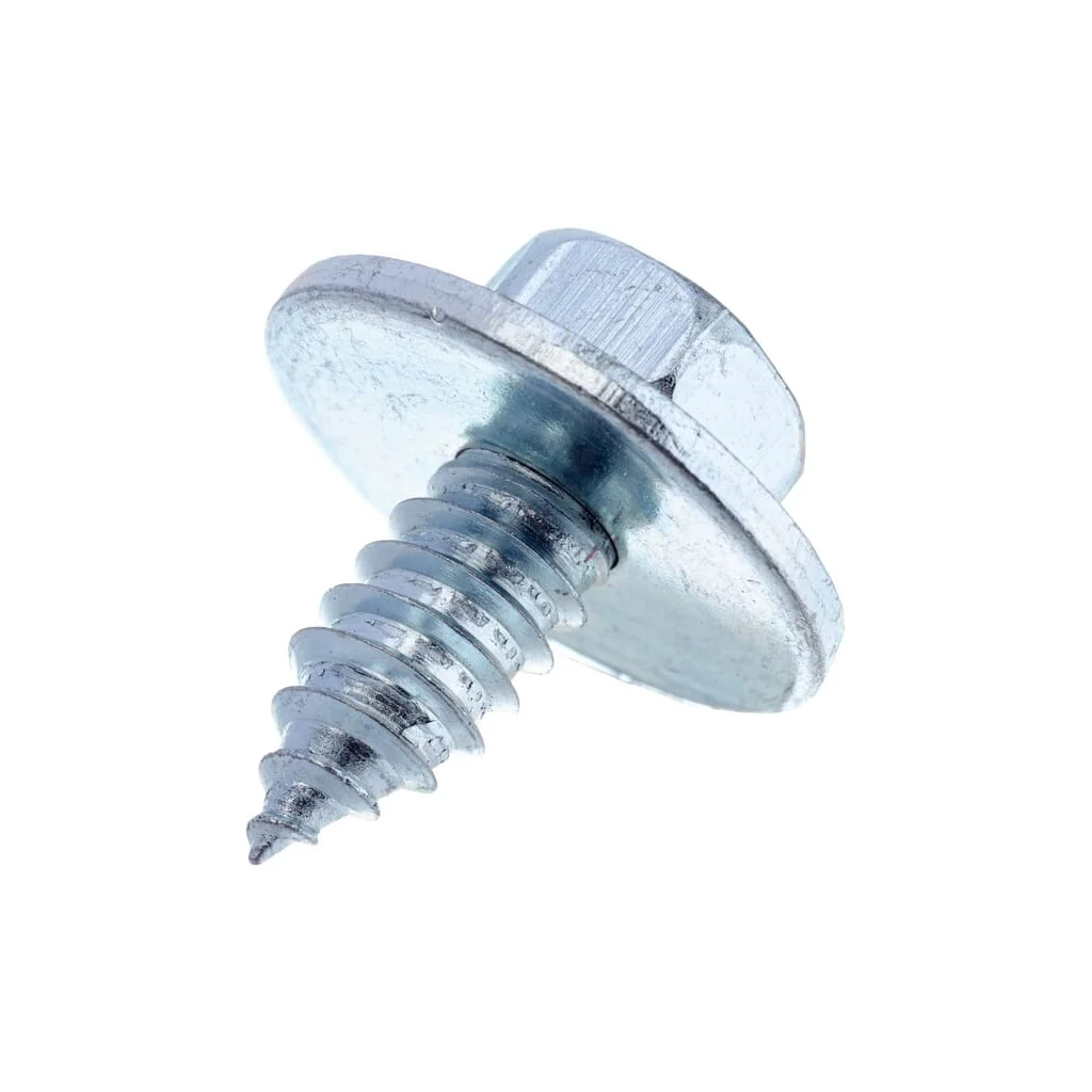 [AMAT2-181334] Șurub pentru tablă autofiletant cap hexagonal cu șaibă DIN6901 8x19mm oțel zincat Kramp 6901819P050