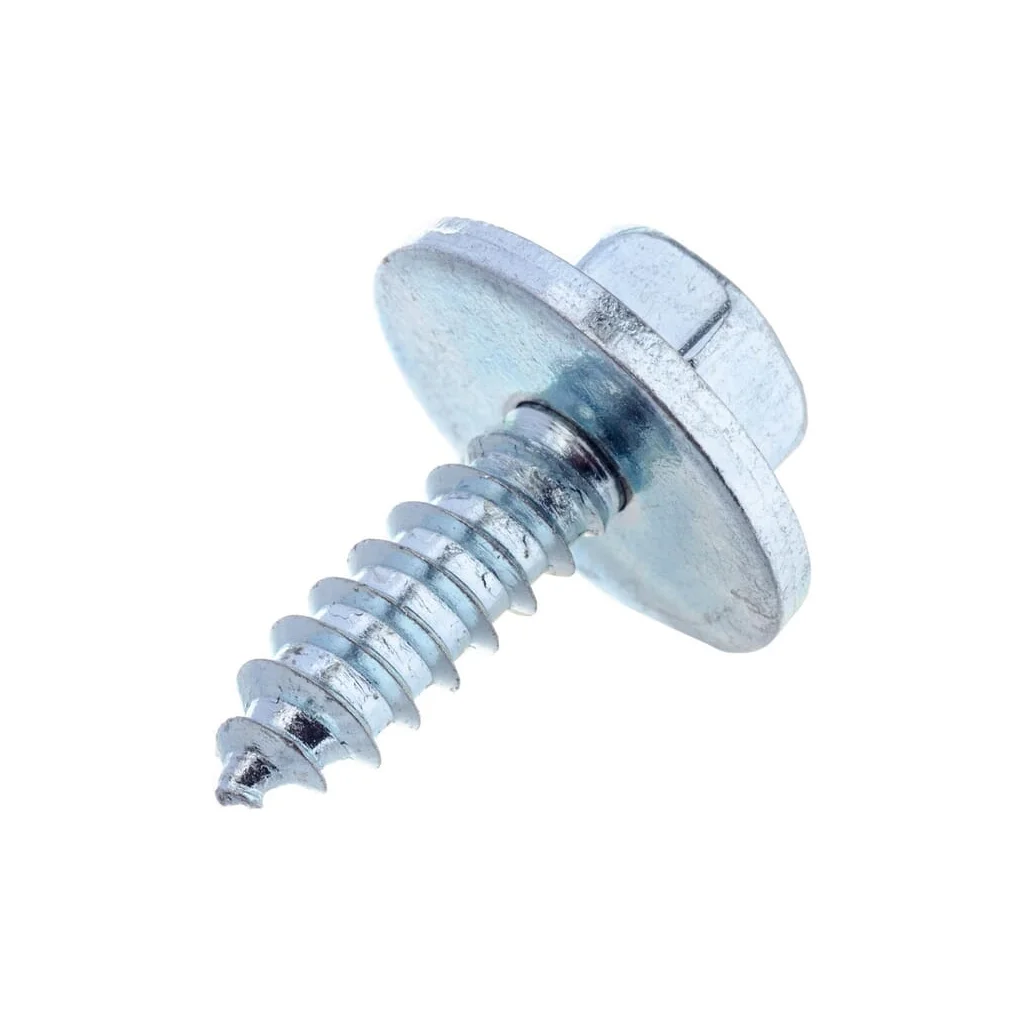 [AMAT2-181555] Șurub pentru tablă autofiletant cap hexagonal cu șaibă DIN6901 4,8x16mm oțel zincat Kramp 69014816P100
