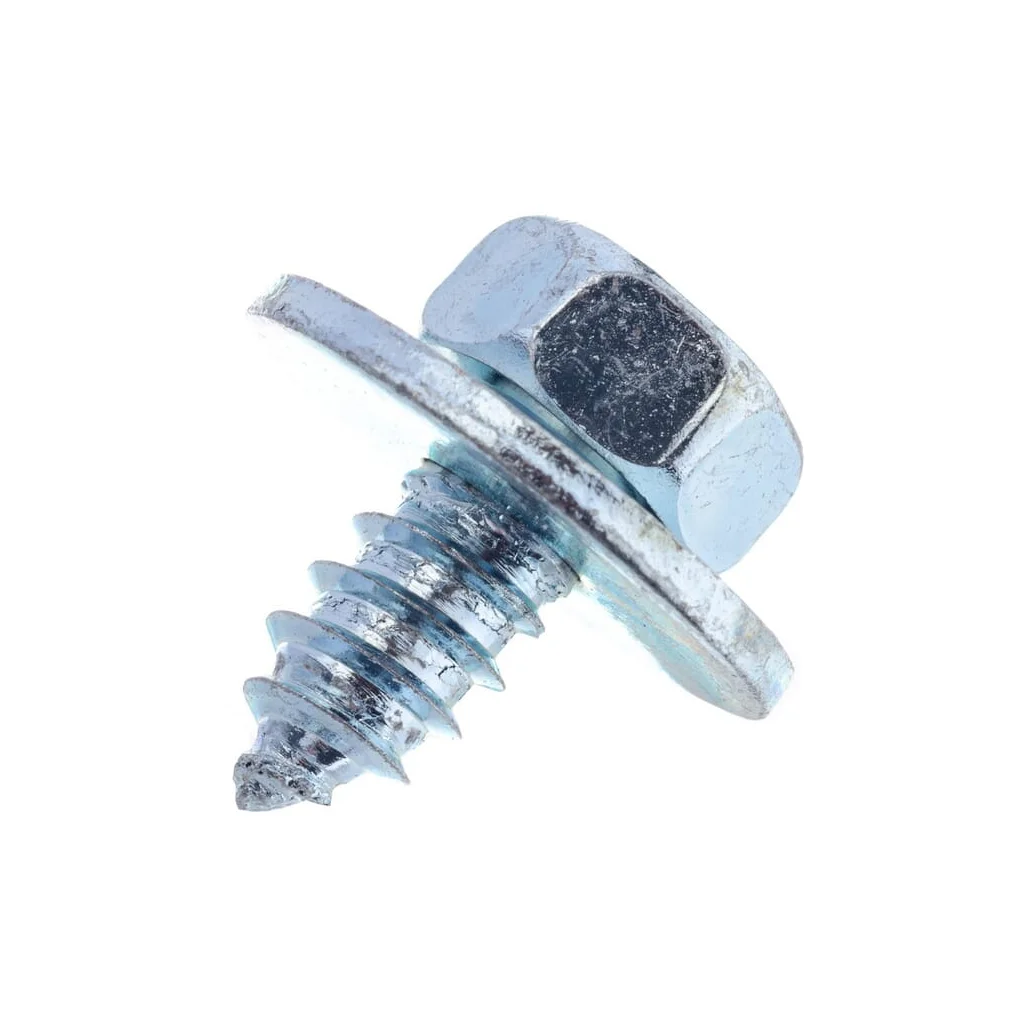 [AMAT2-181693] Șurub pentru tablă autofiletant cap hexagonal cu șaibă DIN6901 6,3x13mm oțel zincat Kramp 69016313P100