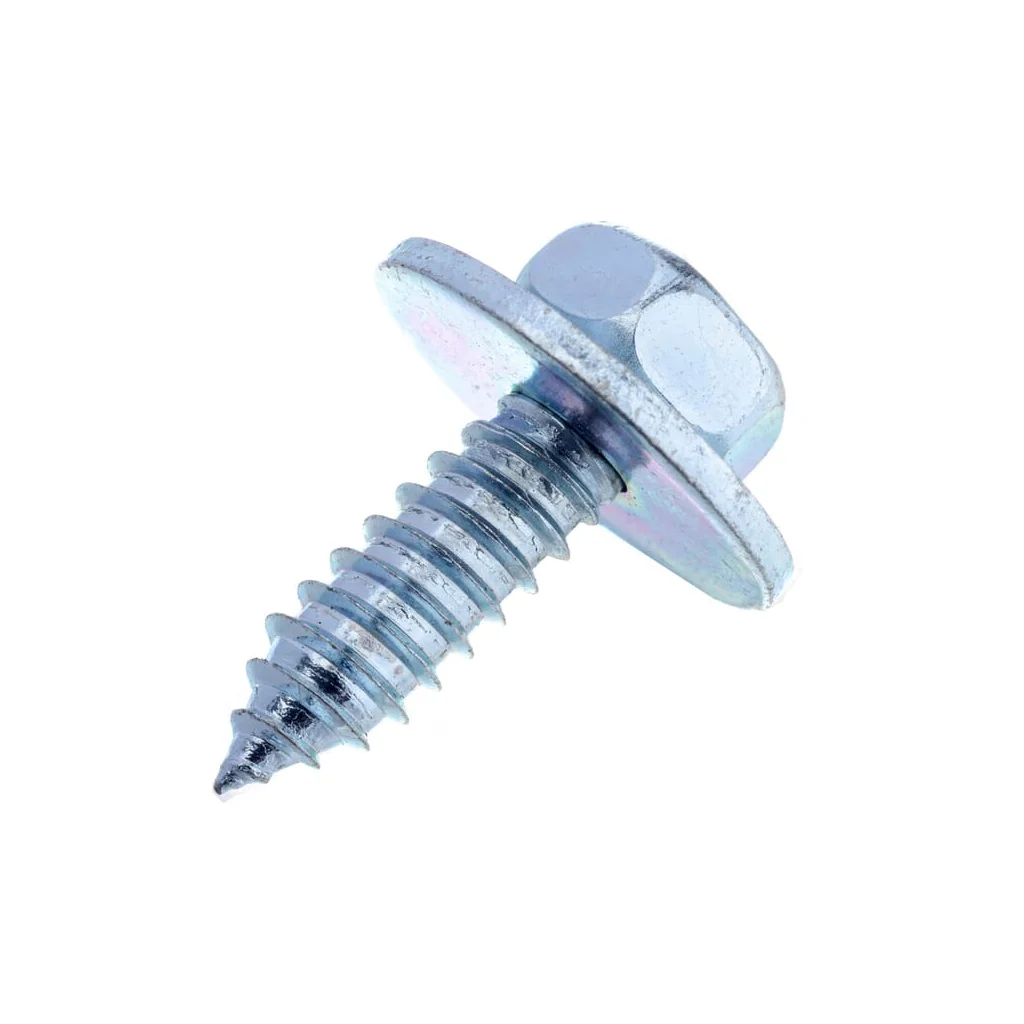 [AMAT2-181986] Șurub pentru tablă autofiletant cap hexagonal cu șaibă DIN6901 8x25mm oțel zincat Kramp 6901825P050