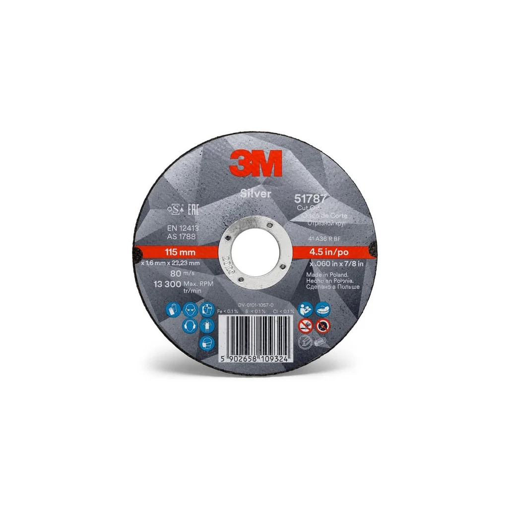 [AMAT2-186742] Disc de tăiere 51790 T41 125x1x22,23mm 7100139232