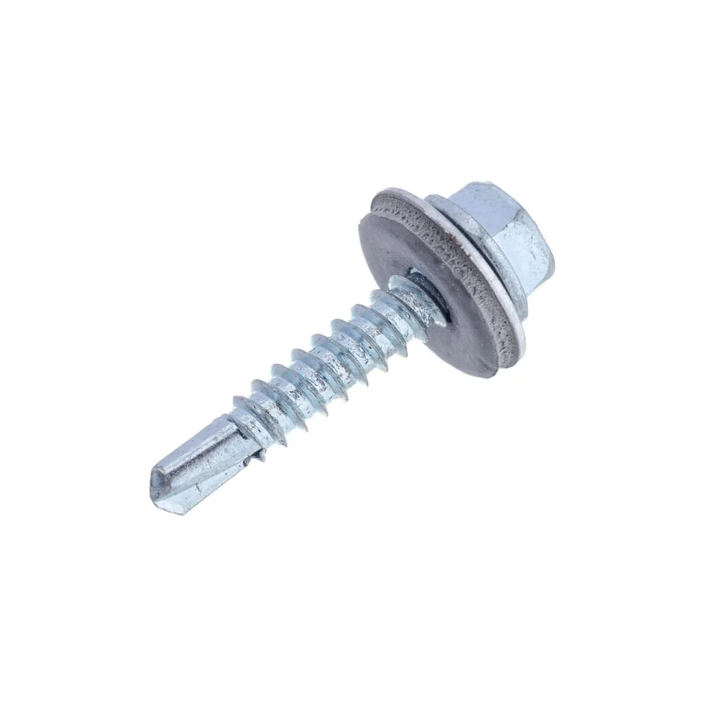 [AMAT2-194923] Șurub autoforant cap hexagonal cu flanșă DIN7504 4,8x25mm oțel zincat Kramp 7504KNEO4825P100