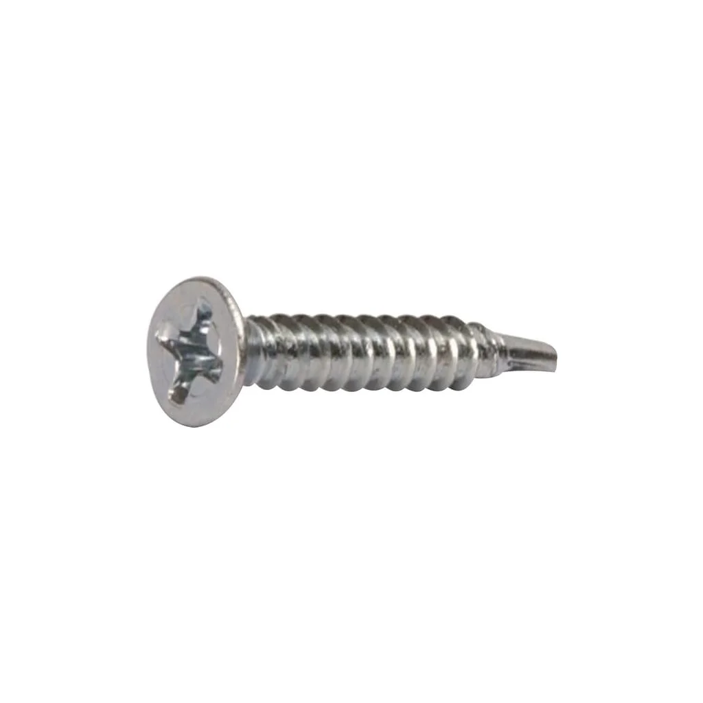 [AMAT2-194978] Șurub autoforant cap înecat în cruce PH2 DIN7504 4,2x16mm oțel zincat Kramp 7504P4216