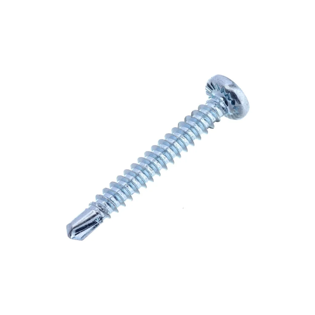 [AMAT2-195016] Șurub autoforant cap bombat în cruce PH2 DIN7504 4,2x32mm oțel zincat Kramp 7504N4232P200
