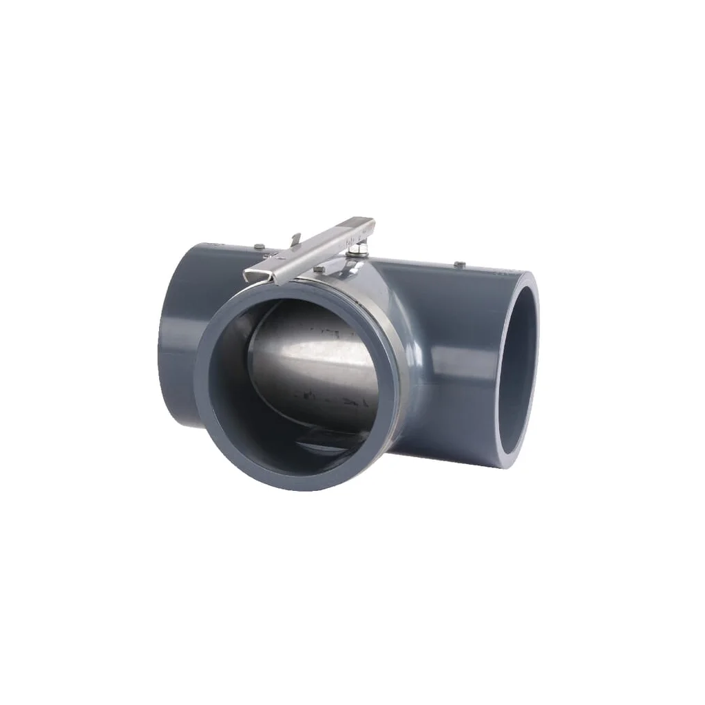 [AMAT2-187629] Clapetă piesă în formă de T, PVC, 110mm 7110110KR