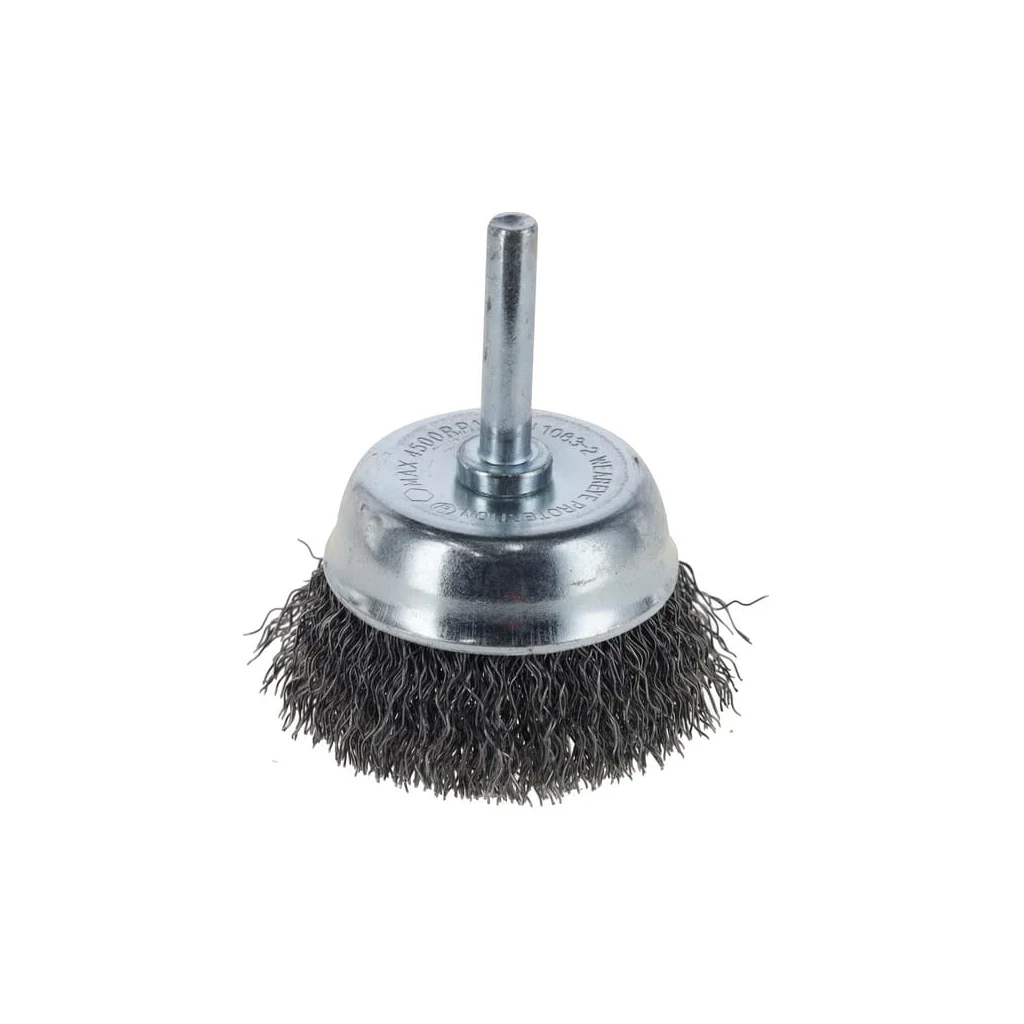 [AMAT2-195659] Cupă perie de sârmă 1/4" arbore rotund 751322