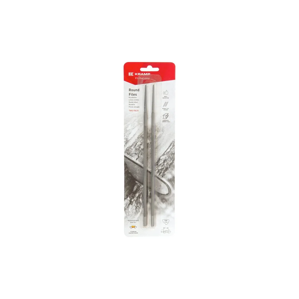 [AMAT2-190605] Pilă rotundă în amabalaj blister de carton 2 bucăți 7/32" 5,5mm 7322FKR