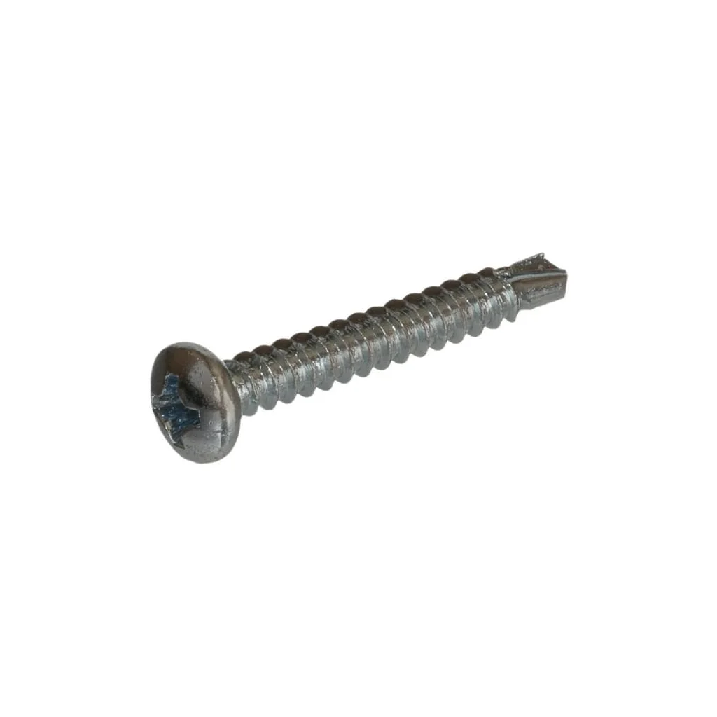 [AMAT2-194190] Șurub autoforant cap bombat în cruce PH2 DIN7504 3,5x25mm oțel zincat Kramp 7504N3525P200