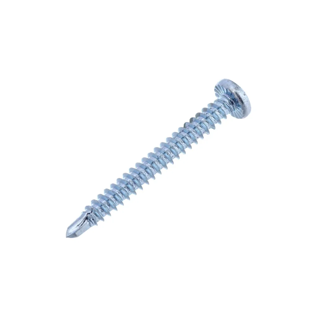 [AMAT2-194211] Șurub autoforant cap bombat în cruce PH2 DIN7504 4,2x38mm oțel zincat Kramp 7504N4238P200