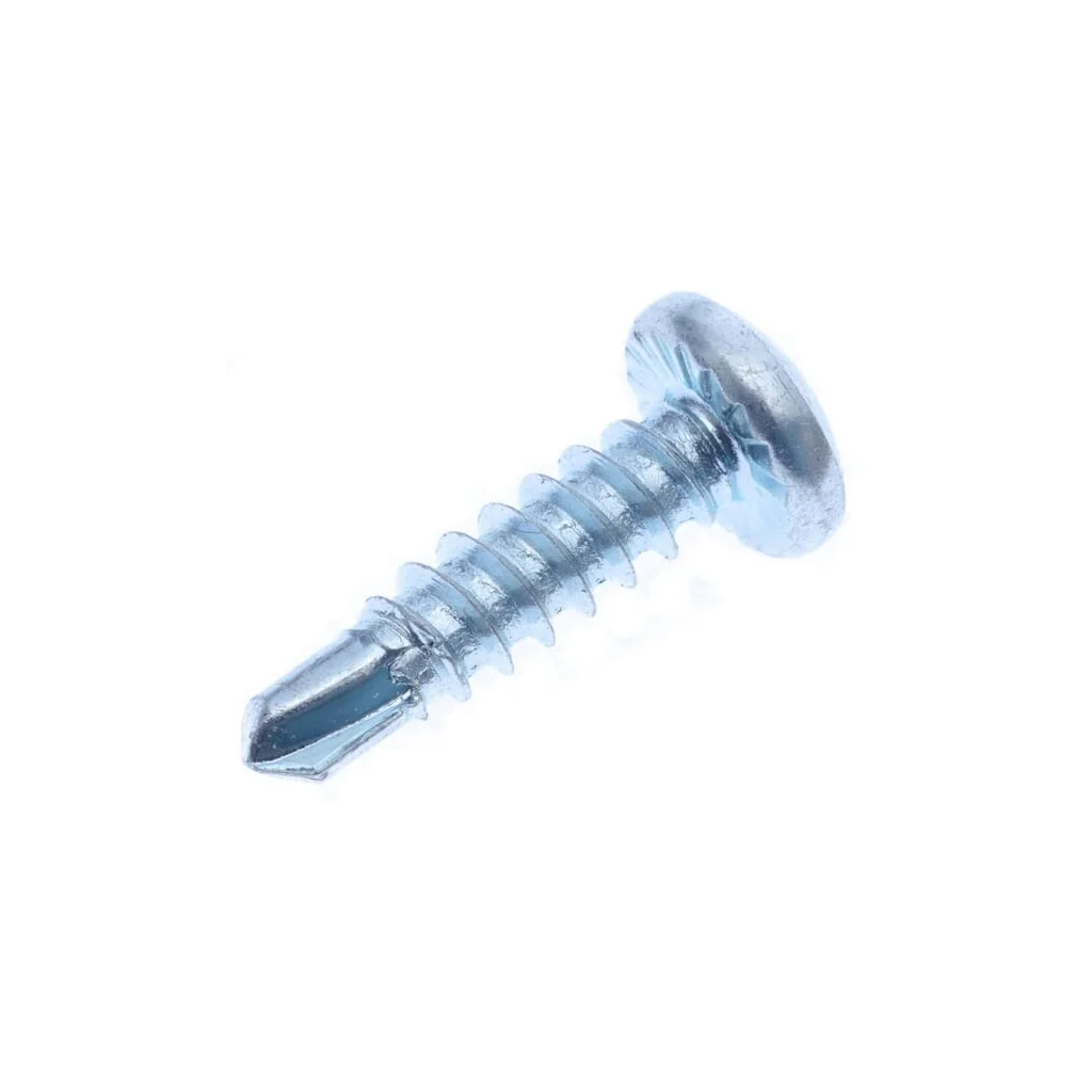 [AMAT2-194339] Șurub autoforant cap bombat în cruce PH2 DIN7504 4,2x16mm oțel zincat Kramp 7504N4216P200
