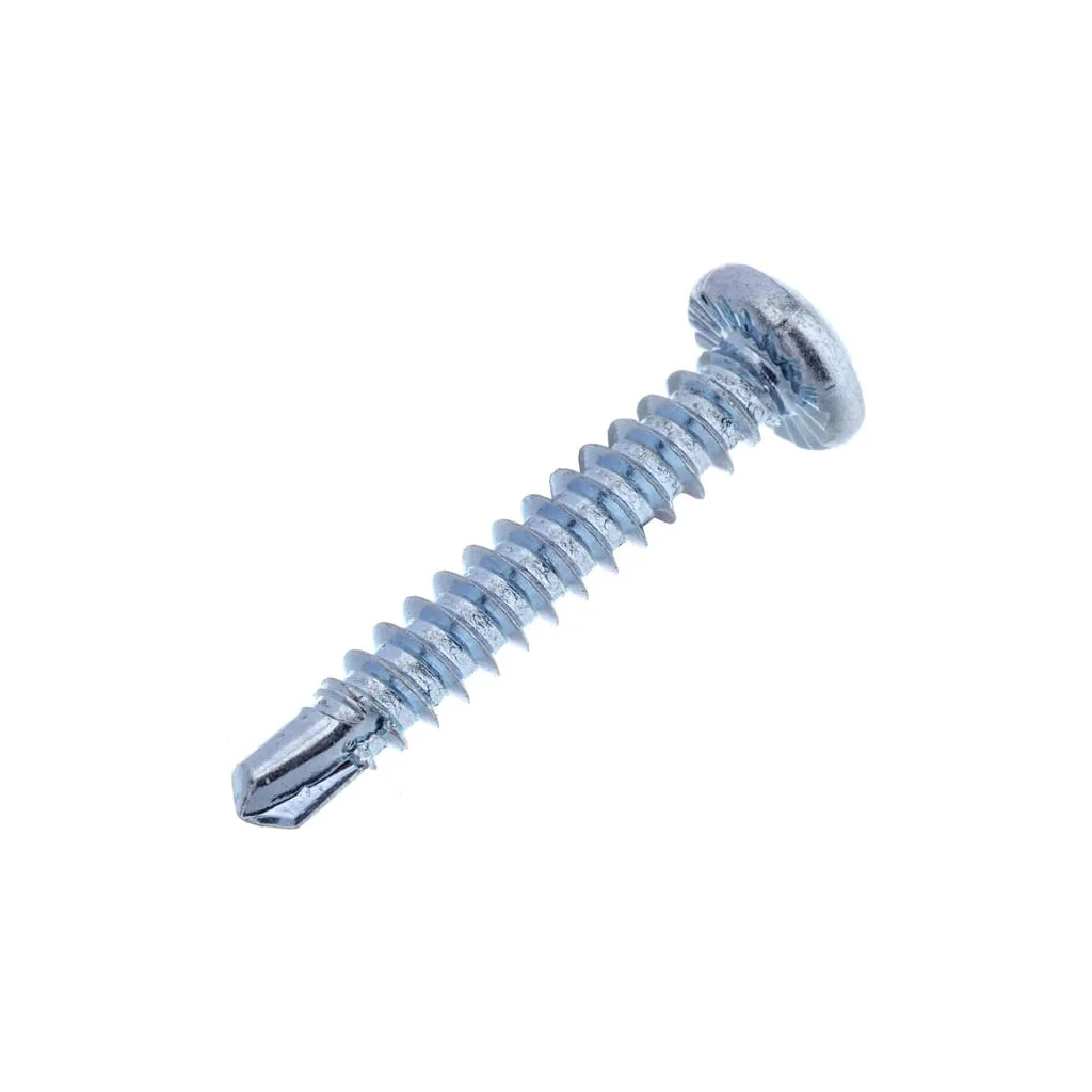 [AMAT2-194397] Șurub autoforant cap bombat în cruce PH2 DIN7504 4,2x25mm oțel zincat Kramp 7504N4225P200