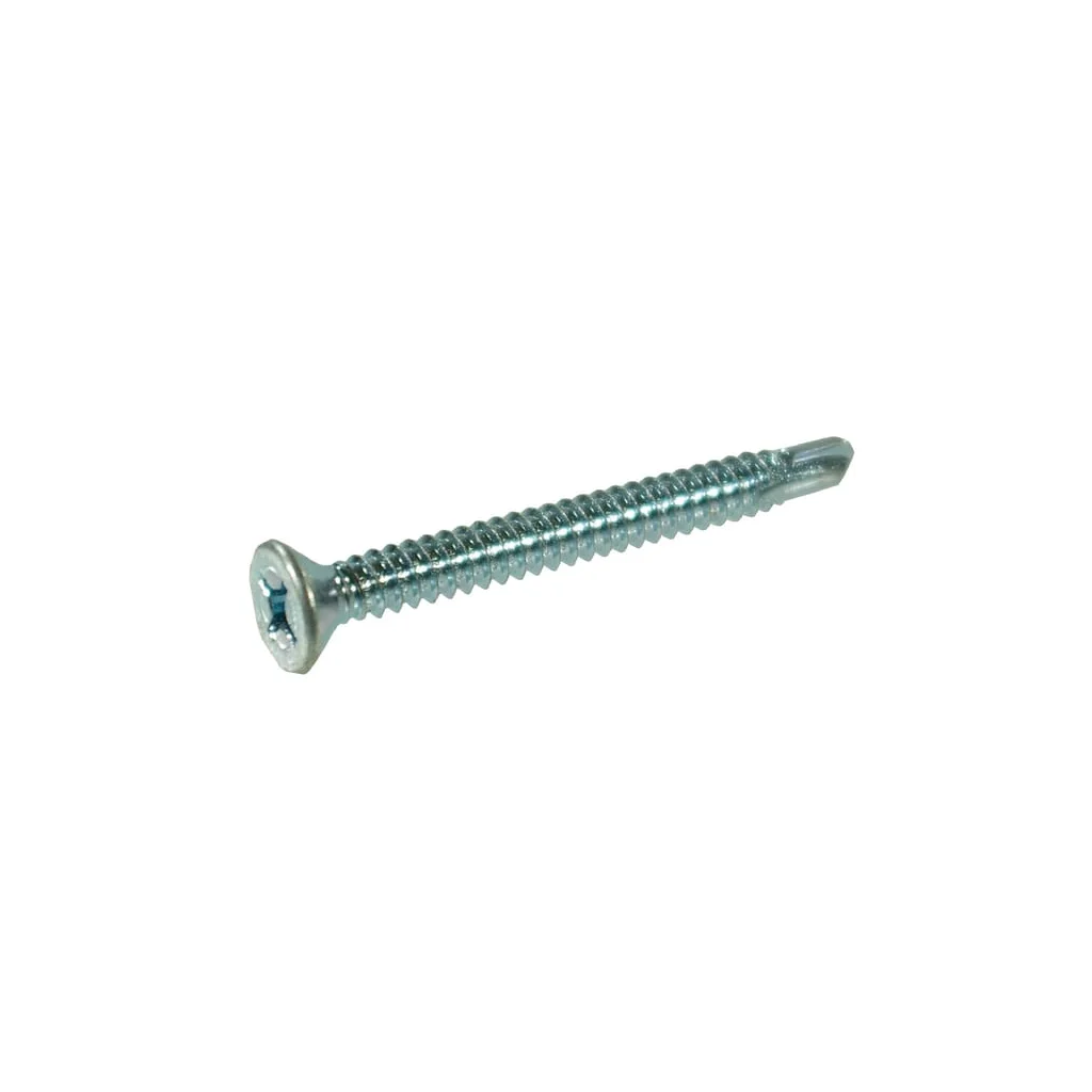 [AMAT2-194595] Șurub autoforant cap înecat în cruce PH3 DIN7504 6,3x50mm oțel zincat Kramp 7504P6350P200