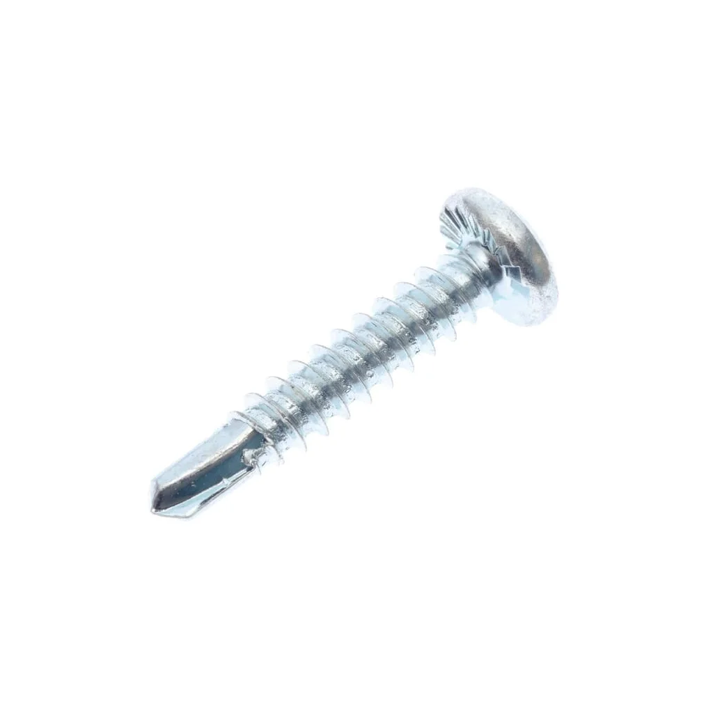 [AMAT2-194629] Șurub autoforant cap bombat în cruce PH2 DIN7504 4,8x25mm oțel zincat Kramp 7504N4825P200