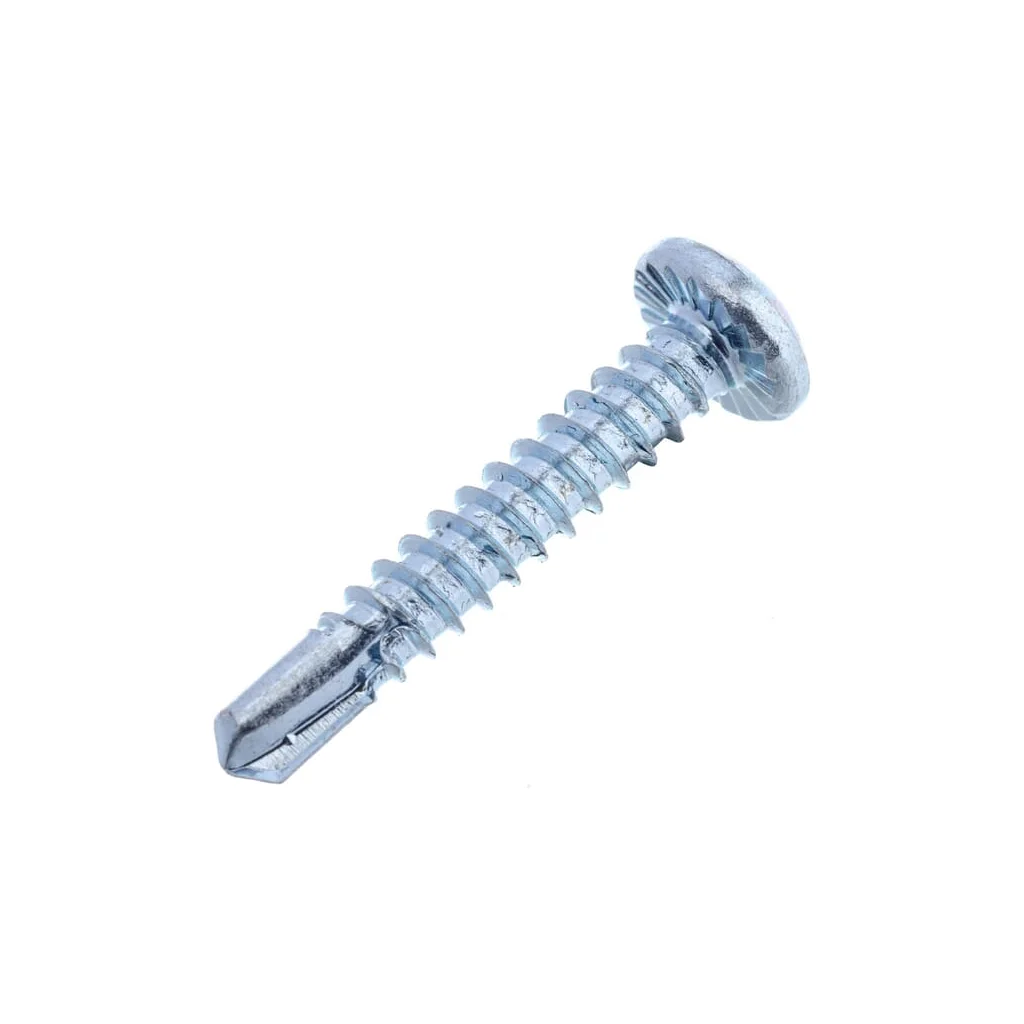 [AMAT2-194822] Șurub autoforant cap bombat în cruce PH3 DIN7504 5,5x32mm oțel zincat Kramp 7504N5532P200