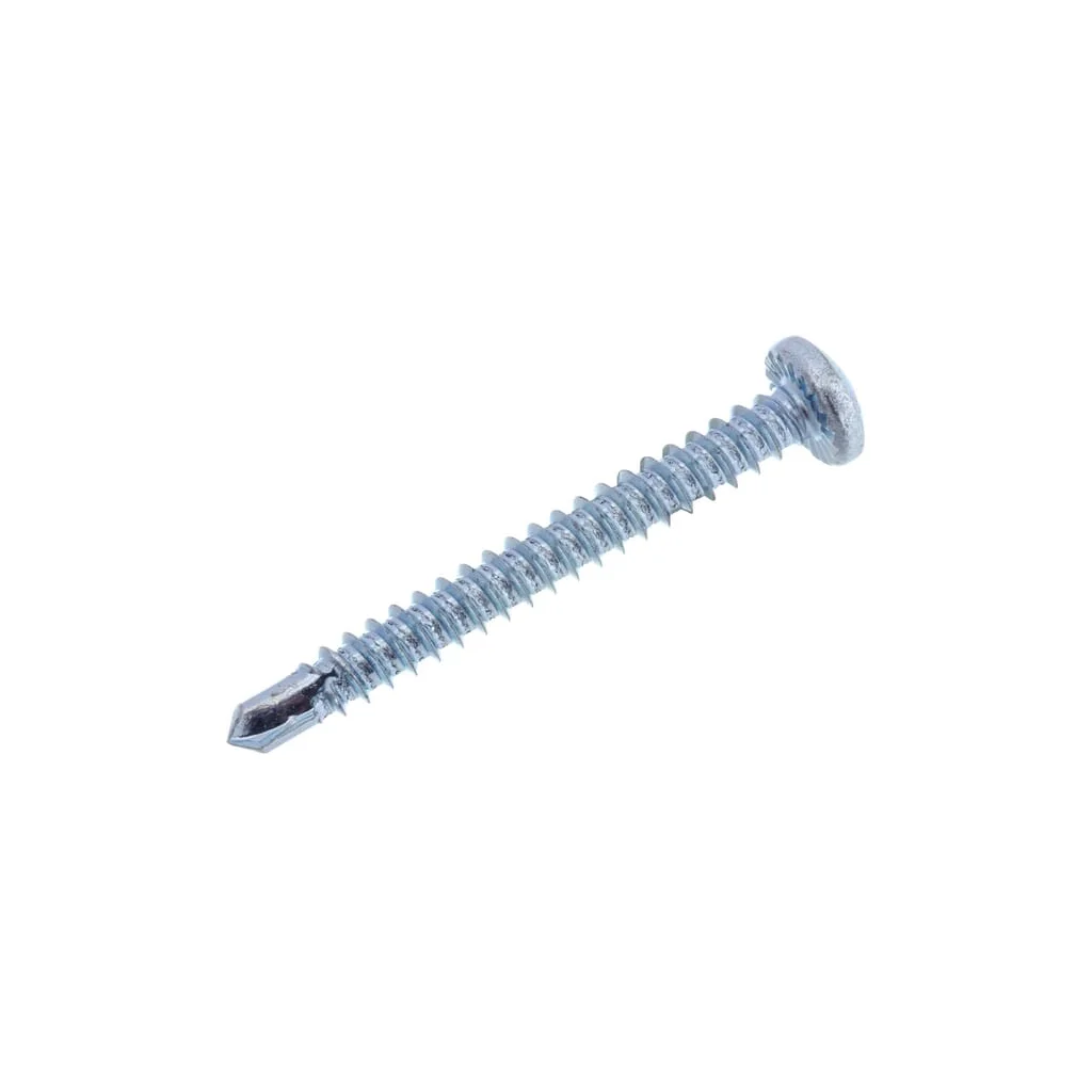 [AMAT2-194884] Șurub autoforant cap bombat în cruce PH2 DIN7504 3,5x32mm oțel zincat Kramp 7504N3532P200